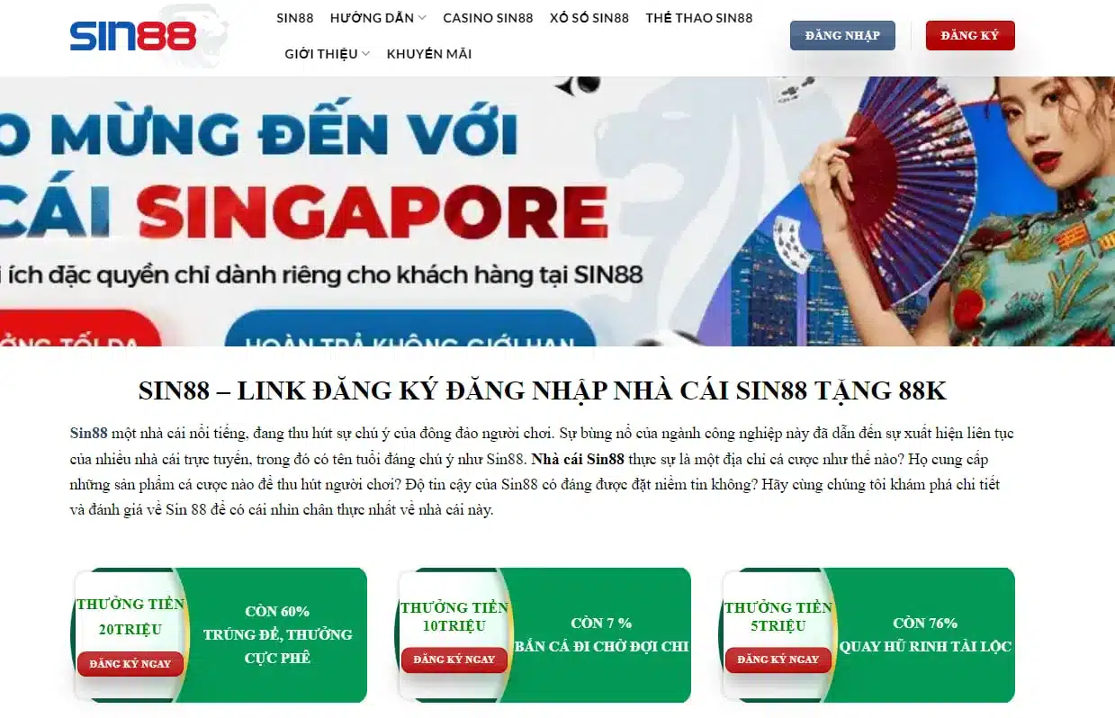 Nền tảng đăng nhập sin88 đơn giản