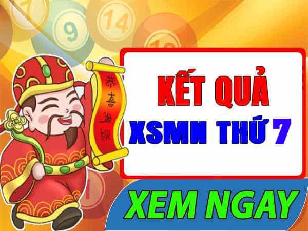 Kết quả xổ số thứ 7 hàng tuần