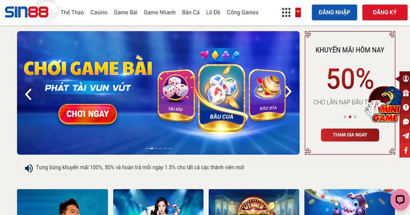 Bí quyết chơi game bài luôn thắng tại sin88